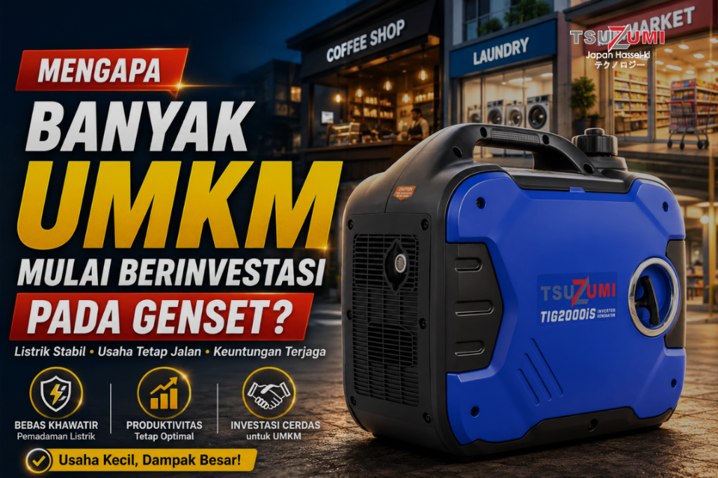 Mengapa Banyak UMKM Mulai Berinvestasi pada Genset?